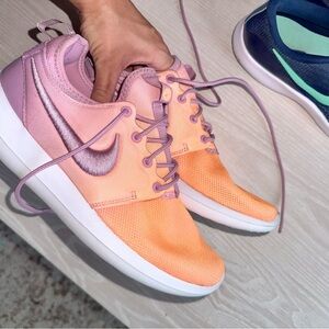 COPY - Nike Roshe two breathe orchid sunset shoes.